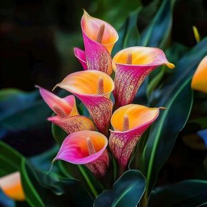 Калла Оникс купить по цене от 450р. в интернет-магазине «Посадика» с доставкой почтой в в Долинске и по всей России – [изображение №1].